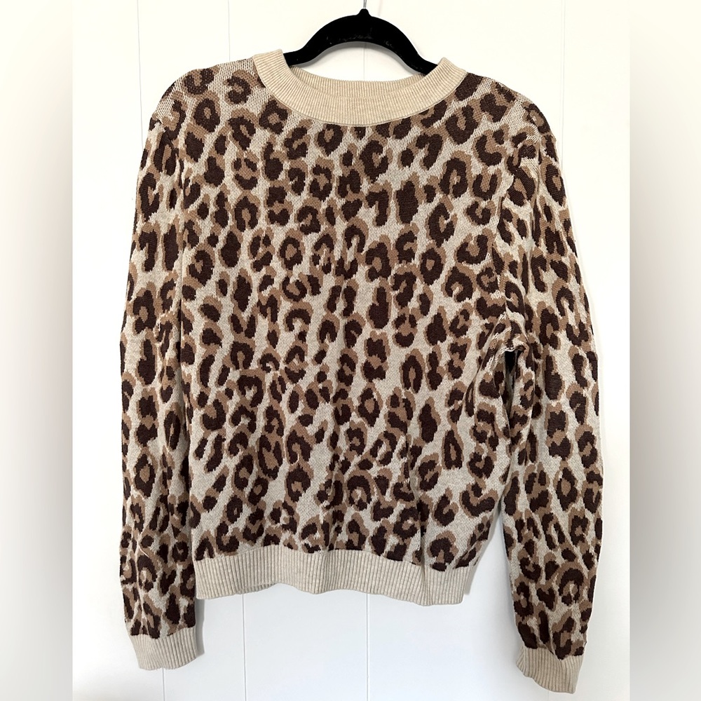 Cheetah Sweater
